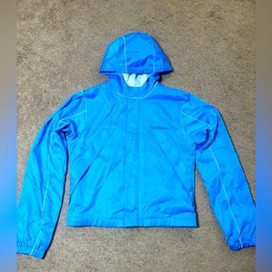 Finish Line Windbreaker With Hood Size Medium